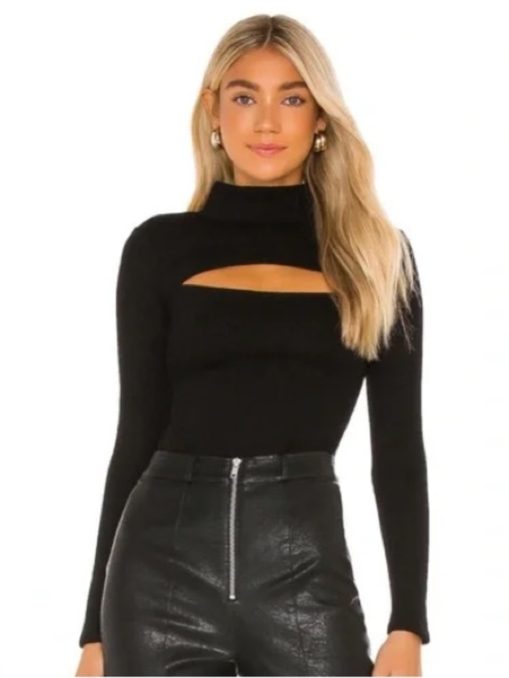 NEW Lovers and Friends Black Viana Long Sleeve Top Size Small
NWT